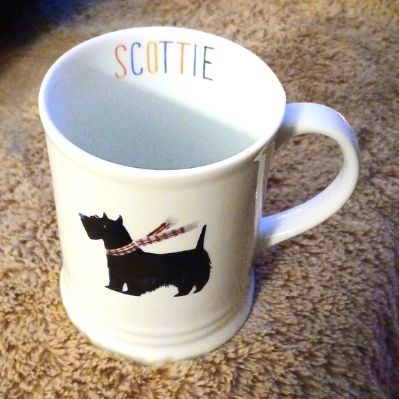 Scottish Terrier Dog Coffee Mug Cup 12 Oz Fringe Studio Scarf - Picture 1 of 6
